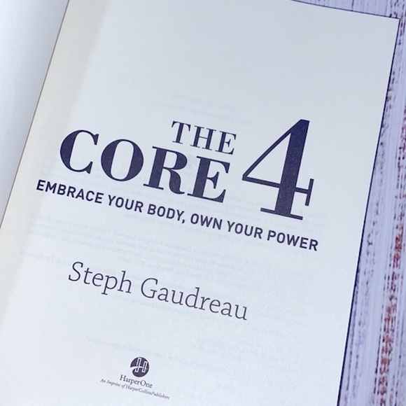The Core 4 by Steph Gaudreau fitness health book - Picture 6 of 10
